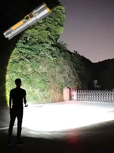 【24 hours delivery】lampu suluh led 50000w torch light rechargeable flashlight waterproof lampu suluh paling terang dan jauh 850000 tourchlight lampu suluh zoom torchlight powerful 1000000lm japan 手电筒 强光 led 远射 可充电