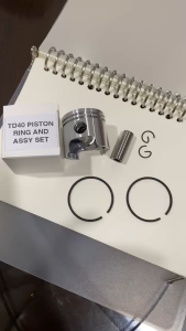 Complete Piston Piston Ring & Pin Set for TD40 FD40 Grass Cutter / Brush Cutter Original Spare Part