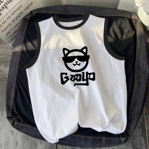 Áo Thun Cotton Nam Mùa Hè 2025 Phong Cách Mới Rộng Rãi Không Tay Cổ Tròn in Họa Tiết Thường Ngày Thoải Mái Thoáng Khí