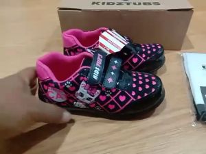 Sepatu Sekolah Anak Perempuan Cewek Karakter Kuda poniy Lucu Keren Cantik Warna Hitam Ping Tali Perekat Rekat Velcro Kecil Tanggung Umur Usia PAUD TK SD SMP SMA Kelas 1 2 3 4 5 6 7 8 9 0 Tahun-TUBSCLOTHING1950122523
