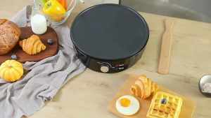 LENODI เครื่องทำแพนเค้กเครปขนมเบื้อง และโตเกียวขนาด 12 Crepe Maker รุ่น