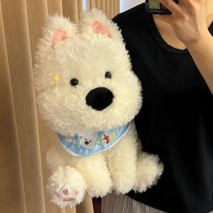 RONGMENGSHIJIE | West Highland Stuffed Dog Toy for Sleeping