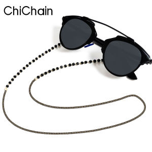 Skyrim Elegant Clear Zicron Crystal Beaded Lanyand for Glasses Sunglassess Chain Eyeglasses Strap Rope Eyewear Cord Accessories