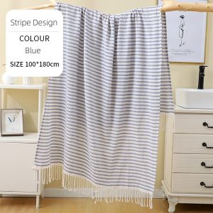 TURKISH Classical Series Red Beach Towel 100x200cm Extra Large Wearable Turkish Cotton Bath Towel Premium Luxury Gift Towels