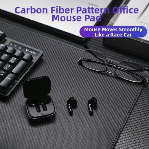 JIELEFAN | Carbon Fiber Large Office and Gaming Mouse Pad