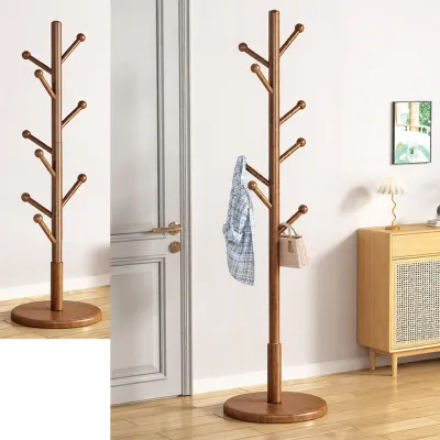 JIAJIESHI | Giá Đỡ Quần Áo Gỗ (Beech) Dùng Trong Nhà Đơn Giản