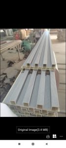 WPC wall panels fluted interior/exterior panel cladding 100*16.8*2.3cm / 39.4*6.6*0.9inch