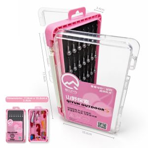 QIYUN OUTDOORS | High Capacity Portable VIB Minnow Jig Heads Storage Box