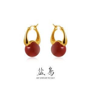 YANDAO | Vintage Luxurious Golden Earrings