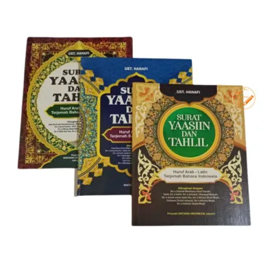 Buku Surat Yasin dan Tahlil Disertai terjemah dan doa-doa