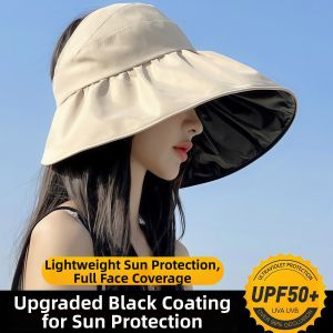 Sunproof Foldable Hat with Face and UV Protection