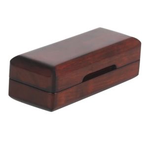 IRIN | IRIN Solid Wood Alto Saxophone Mouthpiece Case High Quality Saxophone Mouthpiece Case Dustproof Woodwind Sax Parts Accessory