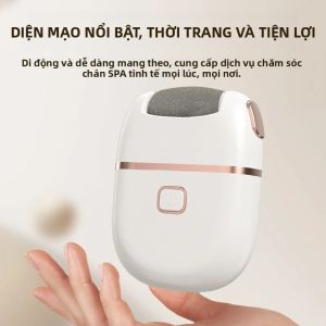 Máy Mài Chân Điện Có Thể Sạc Lại - Máy Tẩy Da Chết Dụng Cụ Chăm Sóc Móng Loại Bỏ Chai Sạn Làm Sạch Da Khô Nứt Nẻ Cho Việc Chăm Sóc Và Phục Hồi Bàn Chân