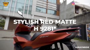 Diton Premium H9281 Stylish Red Matte H 9281 Honda Colors Motorcycle Spray Paint 400ml