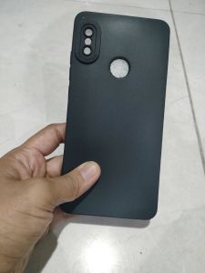 Softcase Full Black XIAOMI REDMI NOTE 5 / NOTE 5 PRO Case Casing Silikon Pro Camera
