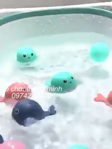 Đồ Chơi Nhà Tắm Cho Bé Vui Nhộn với Vit Rùa  Cá Heo Vặn Cót Dưới Nước Đồ Chơi thả vào Bồn Tắm An Toàn Cho Bé. tạo niềm vui cho bé thích thú đi tắm