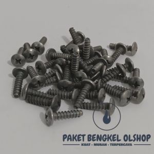100PCS Only BAUT SEKRUP BODY BATOK Beat Vario 4x16