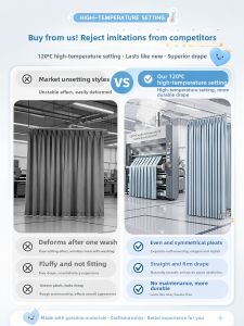 WEILAISHI | Hook Style Light Blocking Heat Insulation Sunscreen Curtains