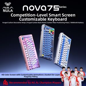 AULA-MOJING | Customizable Wireless Bluetooth Mechanical Keyboard with Screen