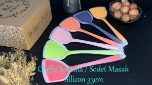 SUTIL SPATULA MASAK SILIKON ANTI LENGKET TAHAN PANAS / SUTIL SPATULA SILICONE