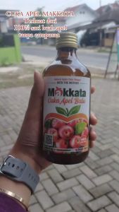 Cuka Apel MAKKATA 330ml Cuka Apel Asli Vinega Untuk Obat Dan Wajah
