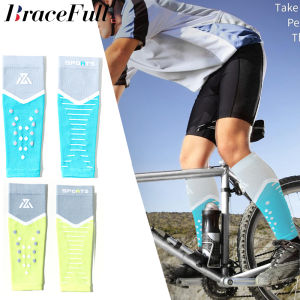 1Pair Calf Compression Sleeve for Men & Women Footless Compression Socks Support Runners Leg Sleeve Shin Splints Pain Relief