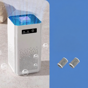 Small Desktop Air Purifier Indoor Smoking Disinfection Negative Ion Deodorization Machine Home Use Removal 2971