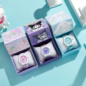 New Cartoon Kuromi Melody Cinnamoroll Watch for Elementary School Kids