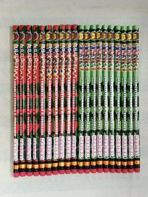 10pcs pencil with name customized design roblox batman binikuromi spiderman supermanbaby boss