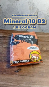 MINERAL-10 EKA FARMA 1 DUS isi 25 KG - Mineral Babi Penambah Berat Badan EKA FARMA