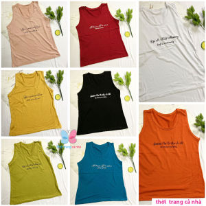 Tên sản phẩm Áo Thun sát nách Cho Nữ Freesize từ 45-50kg thun lạnh 4 chiều mềm dày vừa mặc - AO48