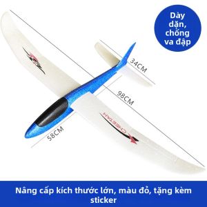 YUYOU | Mô Hình Máy Bay Bọt Đổ Tay Cỡ Lớn