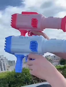 Đồ Chơi MÁY THỔI BONG BÓNG 32 Lỗ Cho Bé Chơi Vào Mùa Hè Gumi Toy