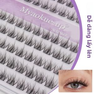 Bộ Dụng Cụ Nối Mi 5D Tự Làm Mi Chùm Tự Dính Không Cần Keo Mi Giả Dài Tự Nhiên Dụng Cụ Nối Mi Tổng Hợp