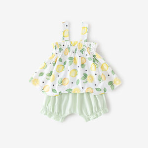 Sleeveless Separate Set for Baby Girls
