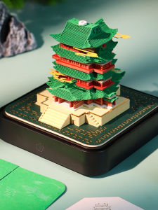 Creative 3D Paper Sculpture Palace Museum Cultural Creative Desk Calendar 2026 Hand Tear Year Meeting Gift Desktop Ornaments