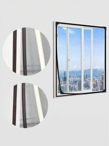 Magnetic Mosquito-Proof Easy-Install Adhesive Invisible Screen Window