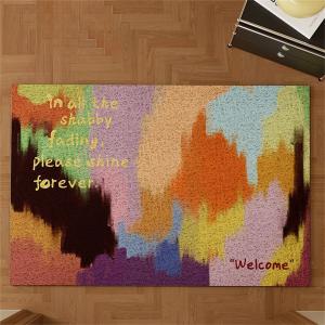 Dust Removing Durable Anti-slip Multi-color Customizable Door Mat