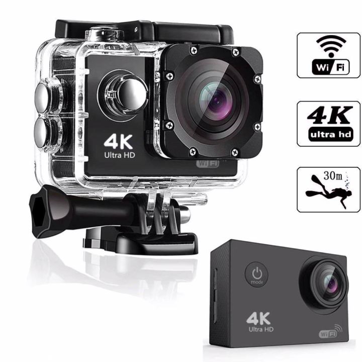กล้องgopro 100% Camera กล้องโกโปรแท้ 4k กล้องโกโปร Action Camera 4K ...