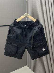 กางเกงขาสั้นทรงตรงสำหรับใส่ทำงานสำหรับผู้ชายในช่วงฤดูร้อน กางเกงขายาวทรงหลวมสบาย ๆ แห้งเร็ว 5 กระเป๋า กางเกงขายาวลำลองสำหรับกลางแจ้ง