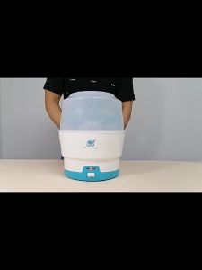 เครื่องนึ่งขวดนม  เครื่องนึ่งขวด 8 นาที 6 ขวด เครื่องนึ่งขวดนมฆ่าเชื้อ(ปลั๊กสามขา ตู้ฆ่าเชื้อสำหรับขวด เครื่องนึ่งขวดนมอเนกประสงค์