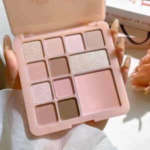 12 Color Waterproof Long Lasting Multichrome Eyeshadow Shimmer Matte High Pigment Eyeshadow Palette