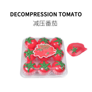 Fun Ho Stress Relief Tomato Realistic Simulation Durable Fall Resistant Adult And Child Venting Fruit Ball Boredom Toy