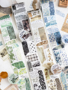 Băng Keo Dán Nghệ Thuật Thủ Công DIY Băng Keo Dán Trang Trí Nền Băng Keo Dán Hình Mẫu Giấy Theo Chủ Đề Thơ Thảo Nguyên