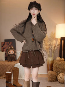 New 2026 Winter Fashion Elegance Sweater And Skirt Two-piece Set