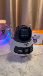 HOME-MALL กล้องวงจรปิดกันน้ำ 9MP รุ่นHM-L3-5(9MP) ดูกล้องในเวลาเดียวกัน มองเห็นภาพสีในตอนกลางคืน พูดสนทนาได้สองฝั่ง app yoosee