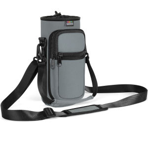 Nuovoware Túi Túi đựng chai nước 25oz/40oz/64oz chai túi đựng có thể điều chỉnh vai dây đeo tay 2 Túi Sling Neoprene tay áo phụ kiện thể thao cho đi bộ đường dài du lịch cắm trại