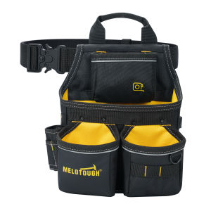 MELOTOUGH Electrician Tool Pouch with BeltTool BagTool PouchwithBeltToolBeltPouchDesignedforElectricianCarpenter Construction
