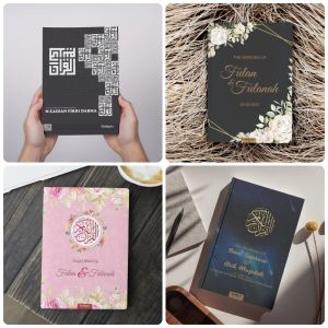 Al Quran Tanpa Terjemahan Tajwid Warna A5 Custom Nama Sendiri Aesthetic / Katalog A5 GHI CP