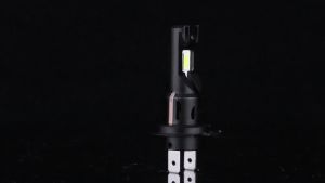 2 Chiếc 300W H7 Turbo LED Bóng Đèn Pha 30000LM CANBUS Tương Thích 6000K Trắng Đèn Mini Không Dây Có Quạt Cho Xe Ô Tô Đa Năng Phù Hợp
